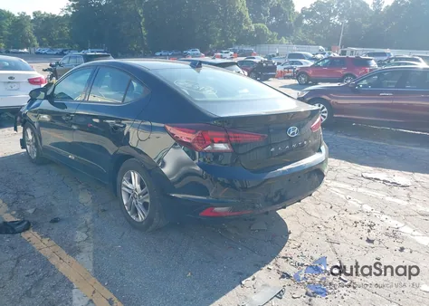 2019 Hyundai Elantra Value Edition from USA, damaged, VIN KMHD84LF5KU875521